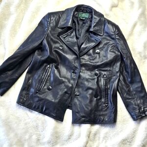 Lauren vintage Ralph Lauren leather jacket